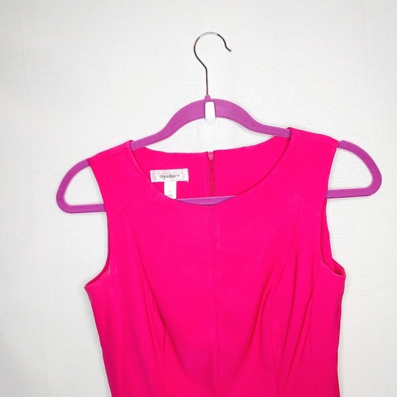 Dress Barn pink sleeveless dress. Size 4 - Picture 6 of 10